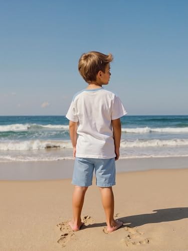 Image of GERU Oversize Boys Summer Sets Short Sleeve Top+Shorts (order a size down)