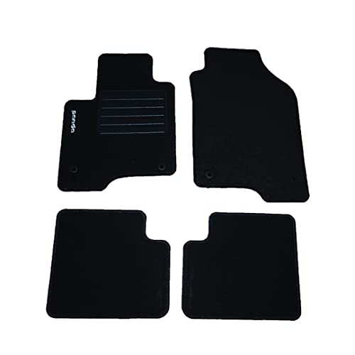 Moquette automobilistica con battitacco in gomma