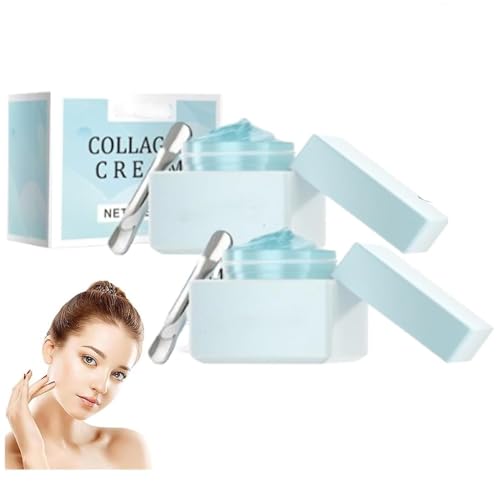 Power Lift Plumping Cream,Power Redo Anti-Aging Cream, Power Redo Wrinkle Fix,Advanced Anti-Aging & Priming Face Cream with Vegan Ingredients,Moisturizing & Firming, Delicate & Rejuvenating (2)