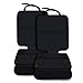 Car Seat Protector, 2 Pack Durable Auto Cover with Thick Pad for Baby Child Best Coverage Available Waterproof and Dirt Resistant for Dog Mat