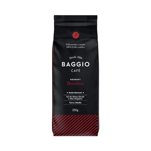 Baggio Café Café Torrado E Moído Bourbon 250G