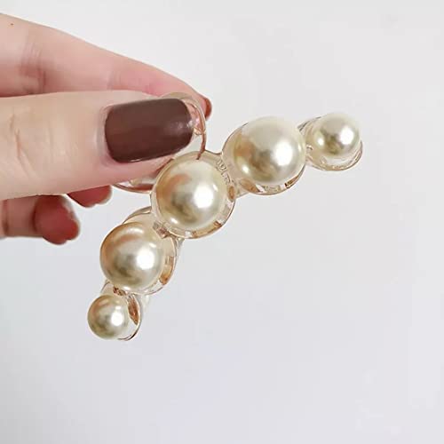 Daterkey Fermagli per capelli con perla, clip per