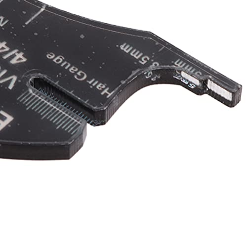 Molde de Ponte de Violino Forte, Fácil de Usar, Acrílico, Medição Precisa, Molde de Ponte de Violino