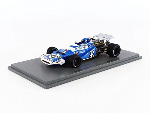 SPARK Matra MS120 miniature haut de gamme GP Belgique 1970 finition résine 1/43