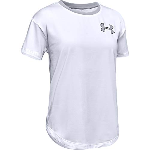 T-shirt Under Armour Heatgear fille idéal pour le sport scolaire et les entraînements d'été