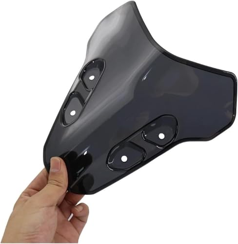 Déflecteur de moto pour MT07 extension d'écran transparent - 4