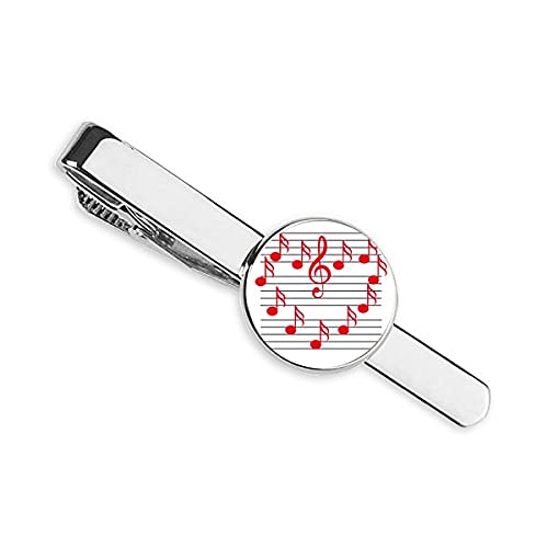 Clipe de gravata com símbolo musical