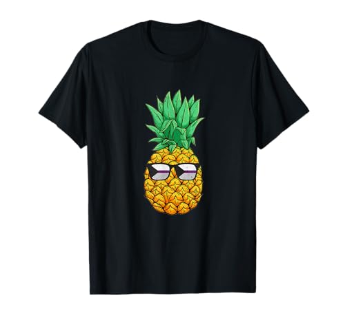 Demisexualität Identität Ananas Pride Flagge Demisexual T-Shirt
