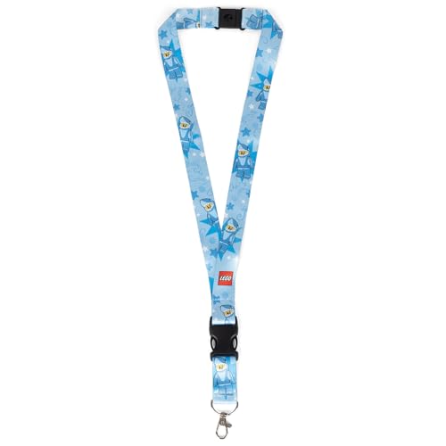 Porte-clés tour de cou LEGO NINJAGO idéal pour sécuriser le badge d'identité à l'école