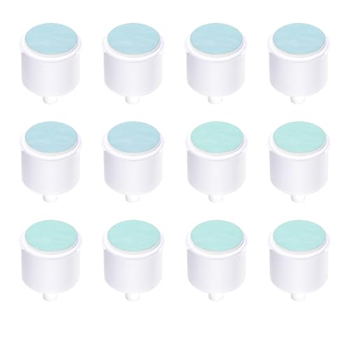 Qunlions life Replacement Pads Compatible with Frida Baby Electric Nail Buffer 12 Pieces Baby Nail Trimmer Pads Grinding Heads Suits to Newborn and Adults (6-12 12+ Months)