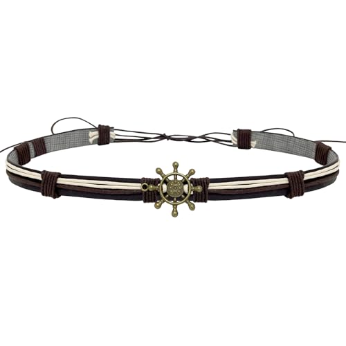 Image of Cowboy Hat Bands for Men Women,Braided Hatbands Belt for Cowboy /Western /Fedora /Cowgirl Hats Multicolor