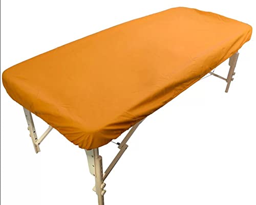 PU-Bezug Massageliegenbezug Spannbezug Massagetischbezug gelb Cover