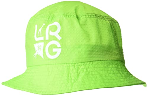 Lrg Men's Logo Bucket Hat, Neon Green, One Size #TOP6