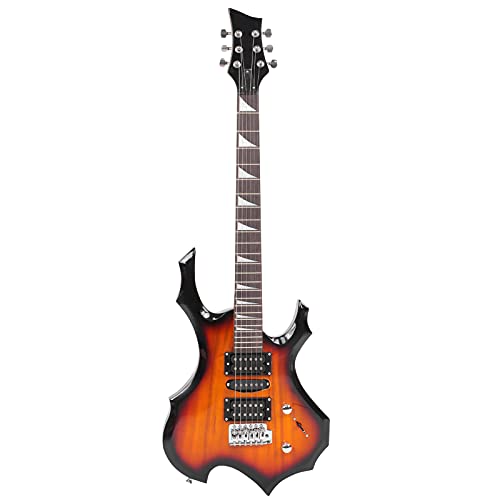 Guitare Électrique,Guitare Débutant en Bois Durable,Petite Guitare Acoustique À Son Réglable Alimenté Par Batterie Avec… - Les Beatles, Paul McCartney, John Lennon, RIngo Starr, George Harrison Guitare Électrique,Guitare Débutant en Bois Durable,Petite Guitare Acoustique À Son Réglable Alimenté Par Batterie Avec…