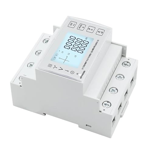 Compteur d'énergie multifonction triphasé TAC4300 avec option RS485 rail DIN 100 A
