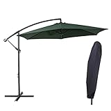 Dieser Schirm ist ein sowohl hilfreiches als auch ästhetisches Accessoire für jeden Garten. Durch den Kurbelmechanismus ist er mit Leichtigkeit innerhalb weniger Sekunden aufgespannt und bereit für den Einsatz.