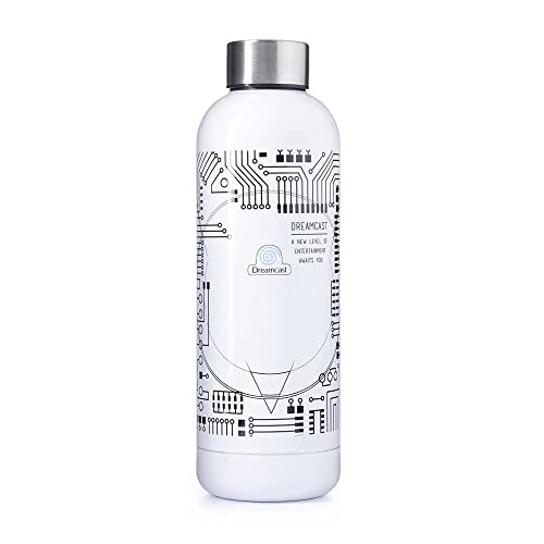 Dreamcast bouteille d'eau Numskull blanche récipient boisson forme bowling unique