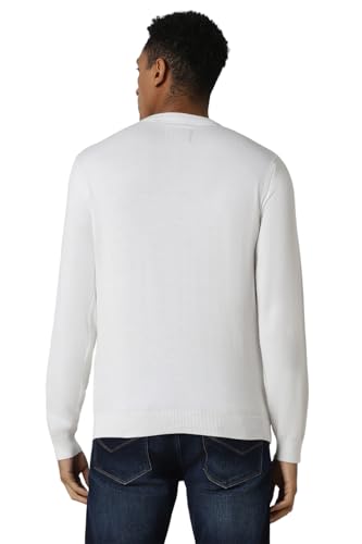 Image of Van Heusen Men's Luxury Sports Regular Fit Full Sleeve Crew Neck Sweater | Sophisticated Flair | Super Premium Fabric
