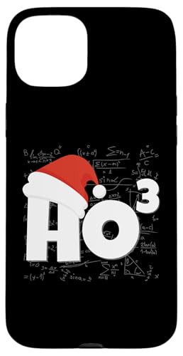 Santa Christmas Hat HoHoHo Funny Math Teacher Humor Carcasa para iPhone 15 Plus