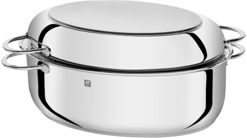 ZWILLING Plus Bräter mit Deckel, 38 cm, Induktion und Backofen...