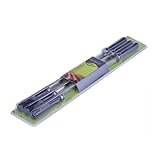 Grillspieß Grillen Kabob Wiederverwendbare Metallspieße Hochleistungs-Edelstahl BBQ Shish Kabob-Werkzeuge für Hot Dog Fleisch Fisch Gemüse Steak