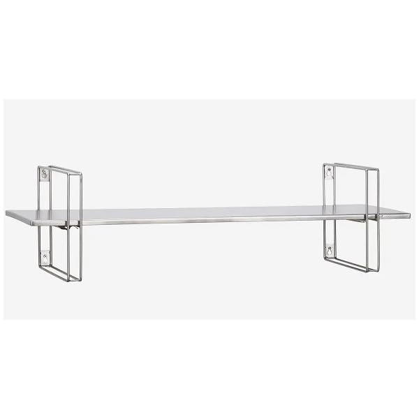 Estante de pared de hierro Madam Stoltz para salones modernos de 76 cm