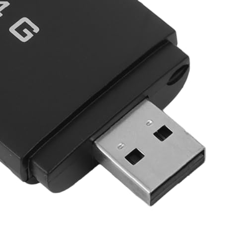 Image of Mobile Hotspot, 4G LTE USB Portable Router Secure Encryption with SIM Card Slot for European for Laptops (Black)