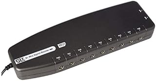 Signal Booster, SLx TV Six Output Amplifier 27823HSR With Integrated 4G Filter - Improve Picture Quality And Channel Reception - Boost Your HD TV/FM/DAB Signal. 6 Way - For HD and Freeview , Grey