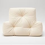 silla refuerzo lumbar Versatilidad: Este cojín reclinable es práctico y adecuado para una variedad de usos en interiores; Ya sea que esté leyendo, viendo televisión o simplemente relajándose, esta almohada satisfará todas sus necesidades de comodidad.