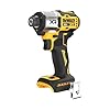 DEWALT 20V MAX XR Impact Driver, 1/4 Inch High Torque Brushless 3 Speed Premium Cordless Impact Driver with LED Light, Extreme Runtime, Tool Only (DCF845B)