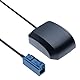 SYNC 3 GPS Antenne - Aktive Navigations-GPS Fakra C Anschlussantenne mit Magnetfuß - Wasserdichtes Antennenmodell, kompatibel mit Ford, Audi VW Volkswagen, SKODA, Mercedes Benz - Fakra Antennenadapter