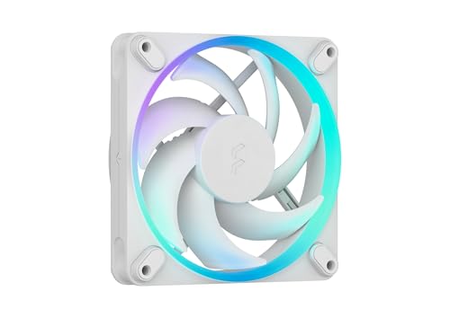 Image of Fractal Design Momentum 12 RGB White 120mm PC Case Fan FD-F-MR1-1202 FN2096