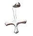 Himalayan Treasures 925 Sterling Silver Inverted Upside Down Petrine Cross Pendant Necklace Jewelry Art A44