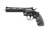 Airsoft 36B Spring Revolver Low Powered Airsoft Pistol Durable Plastic -Black