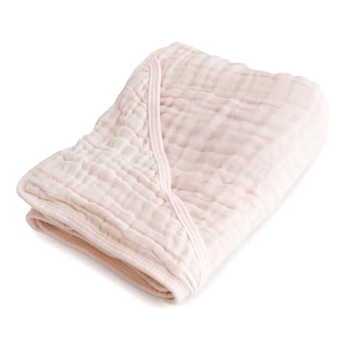 出産祝い ギフト 赤ちゃん バスローブ ベビー バスタオル おしゃれ バスポンチョ フード付き 6重ガーゼ 誕生日 内祝い プレゼント タオル(ピンク)