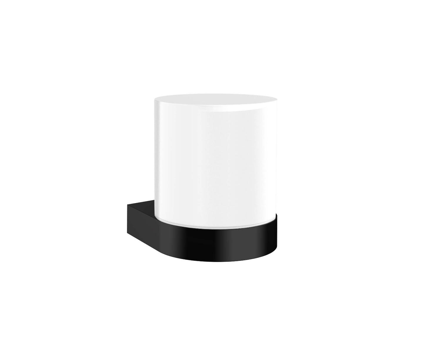emco Flow Sensor - Dispenser di sapone liquido con batteria, funzionamento a batteria, colore nero