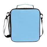 Design di manutenzione: questa borsa per il pranzo quadrata è facile da pulire, basta pulirla quando necessario. Evitare di lavare, lavare a secco o stirare per garantirne la longevità e l'uso senza problemi.