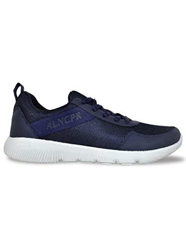 Image of Allen Cooper Training,Atheletic,Gym,Sports Comfortable Extra Max Cusion with Memory Foam Insole,Anti Skid Tech Grip Walking Shoes for Men(456 Navy-Sizes 6,7,8,9,10)
