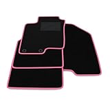 Kit de Alfombrillas compatibles con Hyundai Grandeur 2005-2010 | Alfombrillas a Medida de moqueta, Alfombra a Medida, Borde Fucsia