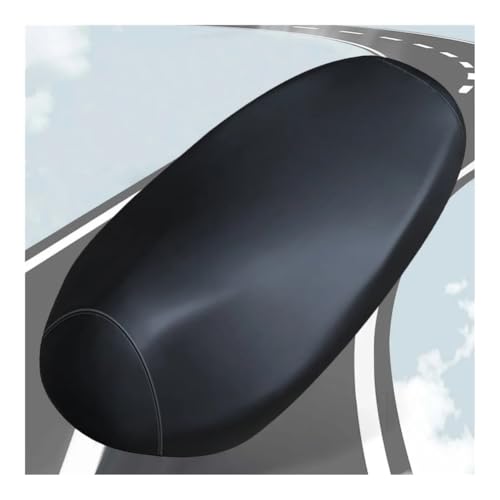 Funda sillín universal protectora para asiento de motocicleta negra 4
