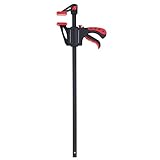 高儀(Takagi) クイックバークランプ 450mm 締め付け、押し広げ作業に2WAY ロック解除ボタンを押すだけで固定解除 レバーを握るだけの簡単作業 QBC-450