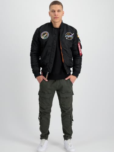 Alpha Industries Herren MA-1 VF NASA Slim Bomber Jacket – Ansicht 2