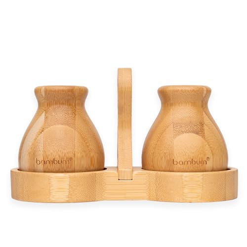 Bambum B0710 Bamboo Salt And Pepper Shakers Set Of 2 cover