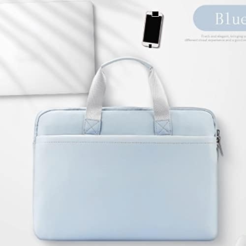 borsa a tracolla Custodia per laptop 13-15.6 pollici Manica Resistente all'acqua Slim Carry Travel Computer Bag Compatibile Fodera in pile valigetta