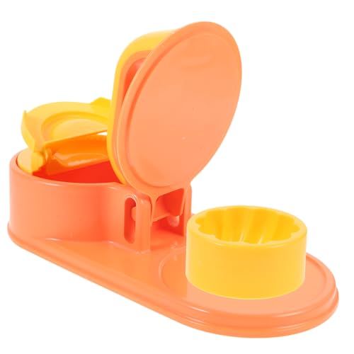 Unomor Dumpling Maker Machine 2-in-1 Manual Dough Presser Steamed Stuffed Bun Mold for Families