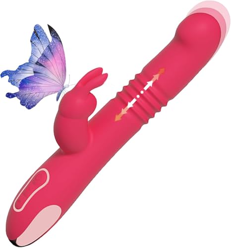 Adult Tool for Women Today Waterproof Automatic Electric Machine Handheld Electric Deep Tools Rabbit Ears Pleasure Toy Set 10 Powerful Modes Thrusting & Games for Men and Women