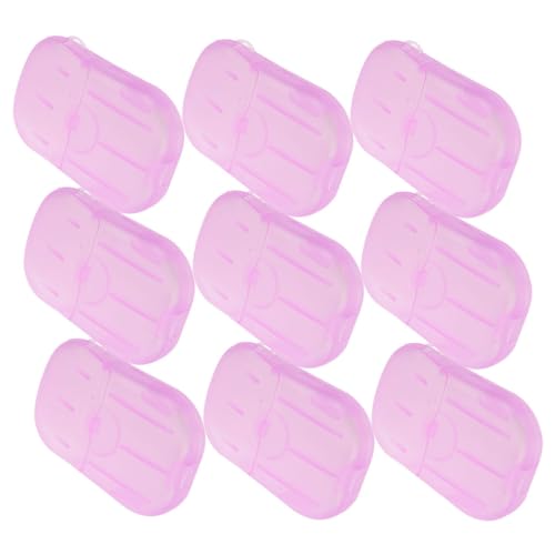 BESPORTBLE Travel Soap Sheets 15 Sheets/Box Compact Discreet Ideal for Hotel Travel Camping
