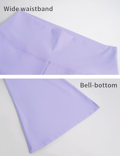 Girls Stand Collar Zipper Elastic Slim Coat, High Waist Flare Pants, Kids Athletic Yoga Dance Gym Set4