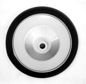 AMZ684780ME; Rubber Ringed Follower Plate for Clean Wiping of Grease on The Side of a 120LB / 16 Gallon Drum.