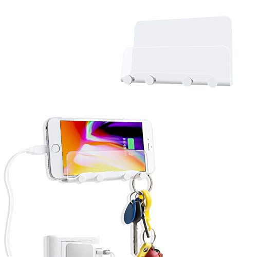 WISMURHI Soporte de Pared para Teléfono, Soportes de Pared Autoadhesivo con Gancho...